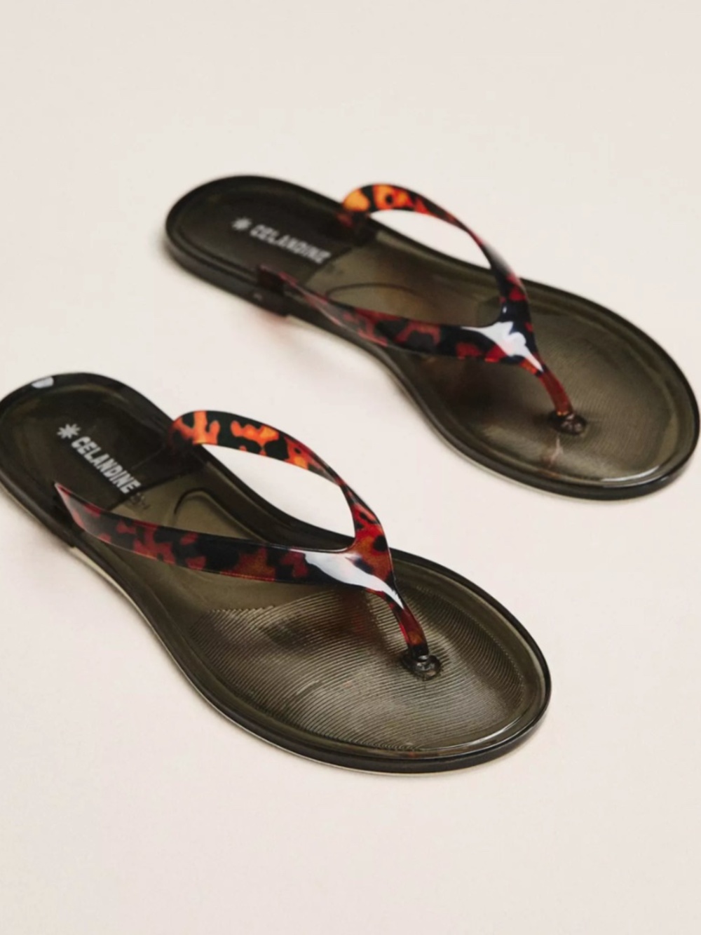 Celandine Jelly Flip Flops